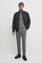 Tommy Hilfiger pulover de lana MW0MW36537 gri AW24