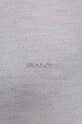 Gant sweter wełniany 8050207 szary