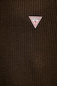 Guess Jeans sweter bawełniany M4BR30.Z3HM1 brązowy