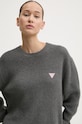 Bavlněný svetr Guess Jeans šedá M4BR30.Z3HM1
