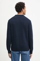 Odzież Guess Jeans sweter bawełniany M4BR31.Z3HM1 granatowy