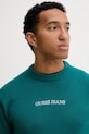 Guess Jeans sweter bawełniany turkusowy M4BR31.Z3HM1
