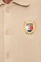 Tommy Jeans kardigan z domieszką wełny beżowy DM0DM19422