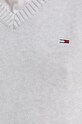 Tommy Jeans pulover de bumbac DM0DM19429 gri