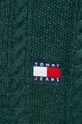 Sveter Tommy Jeans DM0DM19440 tyrkysová