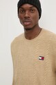 Светр Tommy Jeans коричневий DM0DM19440