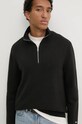 Одяг Бавовняний светр Tommy Jeans DM0DM20596 чорний
