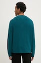 Îmbrăcăminte Tommy Jeans pulover din amestec de lana DM0DM20706 turcoaz