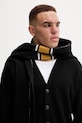Вовняний шарф AMBUSH Knit Sweater Scarf вовна темно-синій BMMA002F24KNI0011010