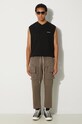 Carhartt WIP gilè in cotone Script I033907.0D2XX nero AW24