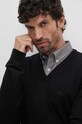 Lindbergh pulover negru 30.800140.BLACK