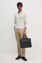 Lindbergh sweter 30.800140.OFF.WHITE. beżowy AW24