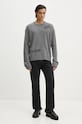 ZADIG&VOLTAIRE sweter wełniany KMSW00704 szary AW24