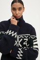 ZADIG&VOLTAIRE cardigan din lana bleumarin KMCA00225