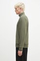 Fred Perry cotton sweatshirt Half Zip Sweatshirt M3574.W49 green AW24