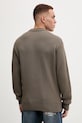 Odzież C.P. Company sweter wełniany Knitwear Crew Neck In Re-Wool 17CMKN228A006595A beżowy