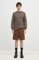 C.P. Company maglione in lana Knitwear Crew Neck In Re-Wool 17CMKN228A006595A