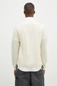 Clothing C.P. Company woolen cardigan Knitwear Cardigan In Re-Wool 17CMKN253A006595A beige