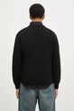 Odjeća Vuneni kardigan C.P. Company Knitwear Cardigan In Re-Wool 17CMKN253A006595A crna