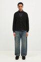 Vuneni kardigan C.P. Company Knitwear Cardigan In Re-Wool 17CMKN253A006595A crna