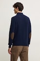 Oblečení Vlněný svetr Hackett London HM703239 námořnická modř