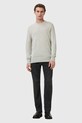 AllSaints sweter wełniany MODE M002KZ zielony