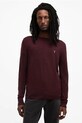 Вовняний светр AllSaints MODE вовна фіолетовий M002KZ