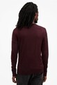 Odzież AllSaints sweter wełniany MODE M002KZ bordowy