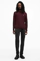 AllSaints sweter wełniany MODE bordowy M002KZ