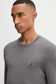 AllSaints sweter wełniany MODE szary M002KZ