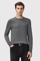 Вълнен пуловер AllSaints MODE вълна сив M002KZ
