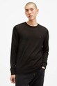 Вовняний светр AllSaints MODE вовна коричневий M002KZ