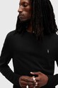 Шерстяной свитер AllSaints MODE M002KZ чёрный SS25