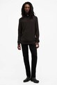 Шерстяной свитер AllSaints KILBURN ZIP FUNNEL M082KB коричневый