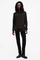 AllSaints pulover de lana KILBURN ZIP FUNNEL M082KB maro