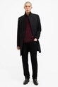 AllSaints gyapjú pulóver MODE MERINO M085KB piros