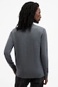 AllSaints maglione in lana MODE MERINO M085KB blu navy NC25