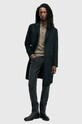 AllSaints pulover de lana MODE MERINO M085KB verde