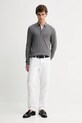 Volnen pulover AllSaints MODE MERINO M085KB siva NC25