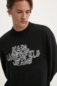 Bavlněný svetr Karl Lagerfeld Jeans černá 246D2002