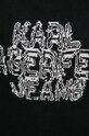 Bavlněný svetr Karl Lagerfeld Jeans 246D2002 černá