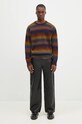 Aries wool blend jumper Boucle Space Dye Knit AR2001902 multicolor