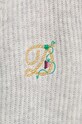 Шерстяной кардиган Drôle de Monsieur Le Cardigan D Raisin E.CA130.PA021.GY серый