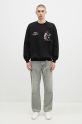 Памучен суичър Represent Hermes Sweater MLM4597.001 черен