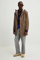 A-COLD-WALL* pulover de lână Frontage Knit Crewneck ACWMK169 albastru AW24