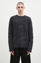 Шерстяной свитер A-COLD-WALL* Frontage Knit Crewneck шерсть чёрный ACWMK169
