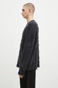 Vlnený sveter A-COLD-WALL* Frontage Knit Crewneck ACWMK169 čierna AW24