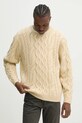 Levi's pulover din amestec de lana groase bej A0708