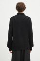 Clothing Norse Projects woolen jumper Rasmus Relaxed Brushed Polo N45.0614.9999 black