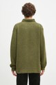 Одяг Вовняний светр Norse Projects Rasmus Relaxed Brushed Polo N45.0614.8098 зелений
